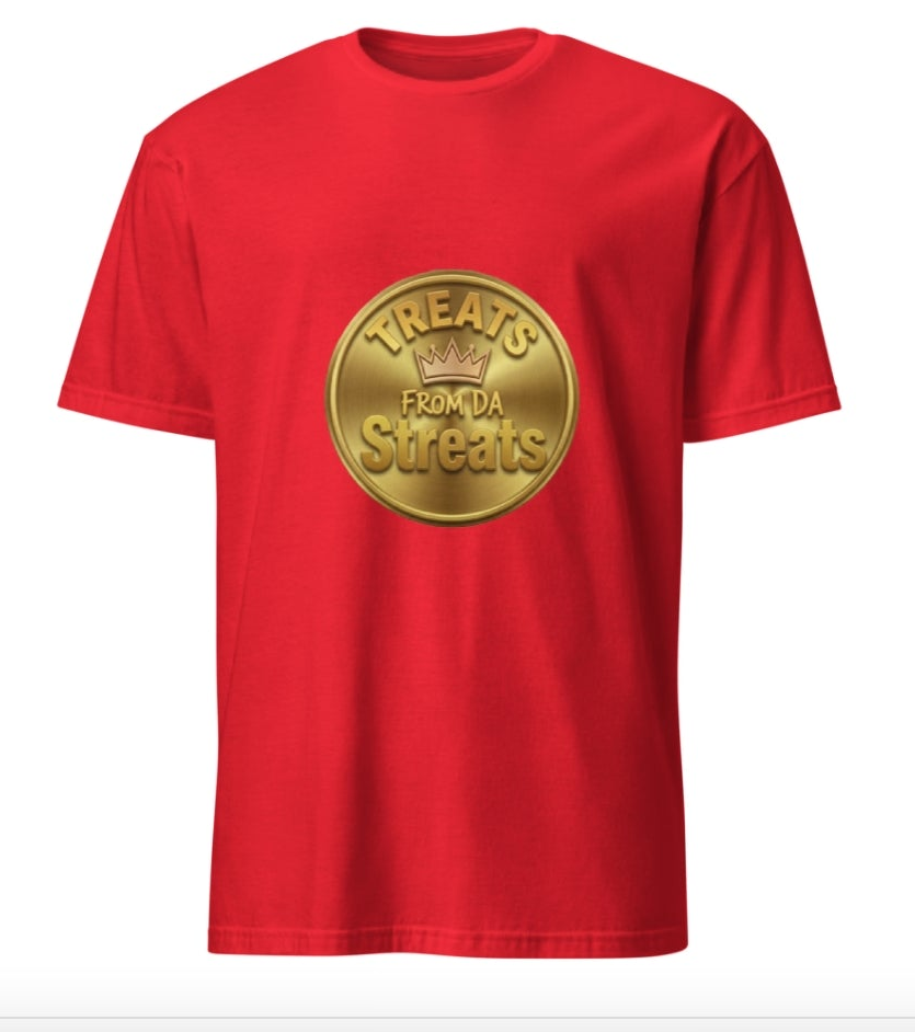 Official "TrEATS From Da StrEATS" Executive Gold Tee.